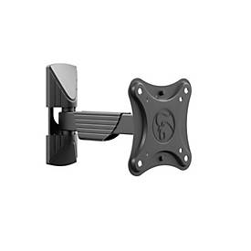 Hagor BrackIT XS-I - Befestigungskit (voll bewegliche Wandhalterung) - für Flachbildschirm - Schwarz - Bildschirmgröße: 61-81.3 cm (24'-32')