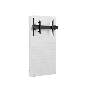 Hagor CON-Line Big W - Aufstellung - Fahrstuhl - für Flachbildschirm - motorisiert - verriegelbar - weiß - Bildschirmgröße: 191-249 cm (75'-98')