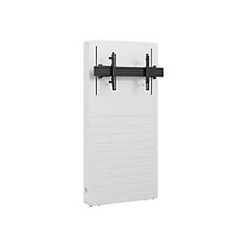 Hagor CON-Line Big W - Aufstellung - Fahrstuhl - für Flachbildschirm - motorisiert - verriegelbar - weiß - Bildschirmgröße: 191-249 cm (75'-98')