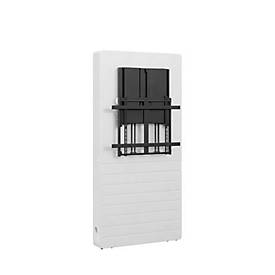 Hagor CON-Line Big W - Aufstellung - für Flachbildschirm - counterbalanced, 60-90 kg, manually height adjustable - verriegelbar - weiß - Bildschirmgröße: 165-218 cm (65'-86')