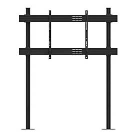 Hagor CPS - Befestigungskit - für Flachbildschirm - einzeln - Aluminium - Schwarz - Bildschirmgröße: 218-279 cm (86'-110')