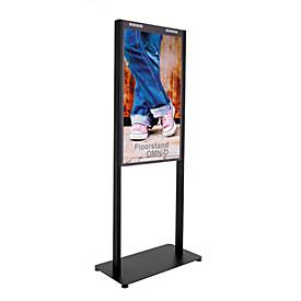 Hagor Floorstand OM46N-D - Aufstellung - für Flachbildschirm - Schwarz - Bildschirmgröße: 116.8 cm (46')