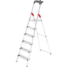 Alu-Sicherheitsleiter ProfiLine S150XXX, Multifunktionsschale, 3 - 8 Stufen