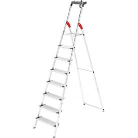 Alu-Sicherheitsleiter ProfiLine S150XXX, Multifunktionsschale, 3 - 8 Stufen