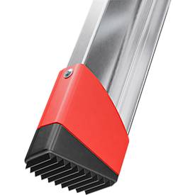 HAILO M80 Multifunktionsleiter 4x6 Sprossen aus Aluminium, als Steh-, Anlege- und Treppenleiter nutzbar, Arbeitshöhe bis 6,75 m