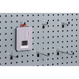 Haken mit schmaler Grundplatte, ø 6 x T 25 mm, 5 Stück