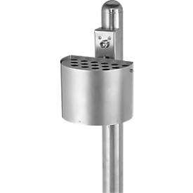 Halbrundascher ohne Dach