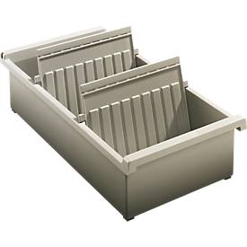 HAN Karteitrog, Kunststoff, A6 quer, grau