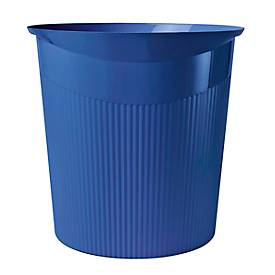 HAN Papierkorb Loop, 13 Liter, modernes Design, blau