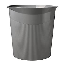 HAN Papierkorb Loop, 13 Liter, modernes Design, dunkelgrau