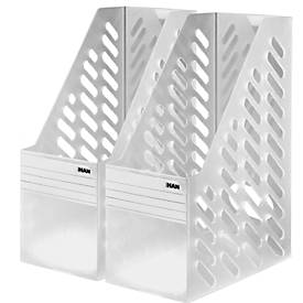 Stehsammler, versch. Breiten, Kunststoff, 2 Stück