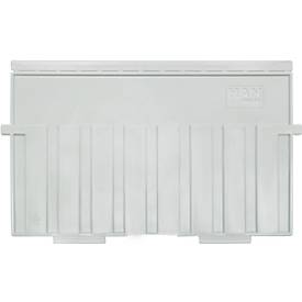 Stützplatte, DIN A5 quer, für Kartei-/Einsatz-/Einhängetröge, 5 Stück