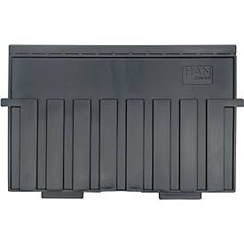 Stützplatte, DIN A5 quer, für Kartei-/Einsatz-/Einhängetröge, 5 Stück