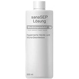 Händedesinfektionsmittel sanaSEP, viruzid/bakterizid/sporozid/fungizid, auch für die Wundenpflege, 500 ml