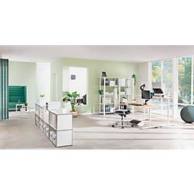 Handgelenkauflage Leitz Ergo, für gesamte Länge von Tastaturen, B 71 x T 437 x H 22 mm, samtgrau