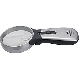 Handleuchtlupe Tech-Line CLASSIC Vergr.2x/4x LED Linsen-D.70/20mm