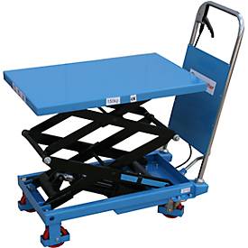Handmatige heftafel met dubbele schaar SPS150