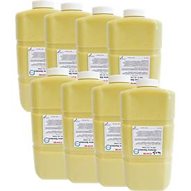 Handreiniger CWS Abrasiva Standard, für Industriespender CWS-Jumbo, senfgelb, 8 x 2000 ml