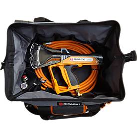 Handschrumpfgerät Ripack 3000, mit Transporttasche