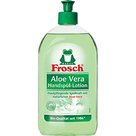 Handspülmittel Frosch Aloe Vera Lotion, feuchtigkeitsspendend, grün, Flasche mit 500 ml
