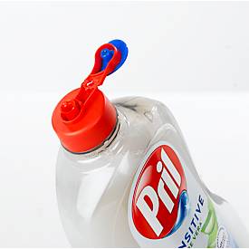 Handspülmittel Pril Sensitive Aloe Vera, hohe Fettlösekraft, besonders hautfreundlich, 450 ml in Recyclingflasche