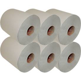 Image of Handtuchpapier-Rolle, 1-lagig, 280 m, RC, 200 mm breit, 6 Rollen