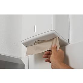 Handtuchspender mit Sichtfenster