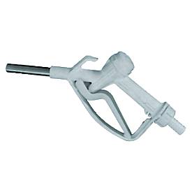 Handzapfventil für CEMO Tankanlagen und Kurbelpumpen für AdBlue®, Kunststoff/Edelstahl, max. 80 l/Hub, Anschlusstülle DN 19, Auslassstück 19 mm