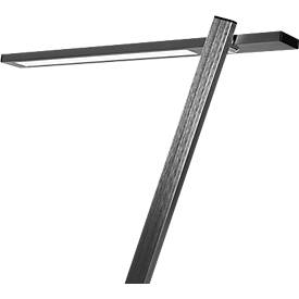 Hansa-by-styro Beam LED-Tischlampe, stufenlos dimmbar, Memory-Funktion, Drehknopfsteuerung, dunkelgrau