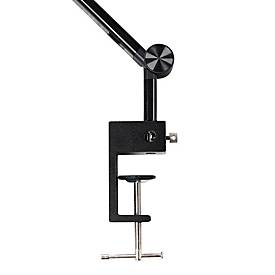 Hansa-by-styro LED-Klemmleuchte Ray Flex, Leistung 12 W, 600 lm, 3000-5500 K, dimmbar, Memory-Funktion, Auto-Abschaltung, inkl. Fernbedienung, schwarz