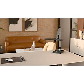 Hansa-by-styro Nimbus LED-Tischlampe, stufenlos dimmbar, mit Touch-Bedienung, schwarz