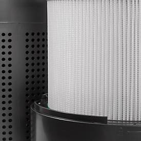 Hansa-by-styro Turmventilator AM-046, 30 W, 10 Leistungsstufen, 80°-Oszillation, Timer-Funktion, Fernbedienung, anthrazit