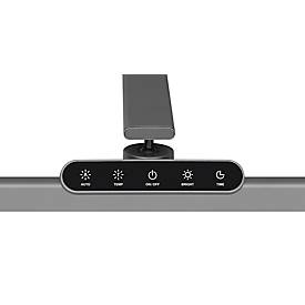 Hansa LED Bildschirmleuchte Flow, verstellbar, dimmbar, 18 W, 2700 K - 6000 K, anthrazit