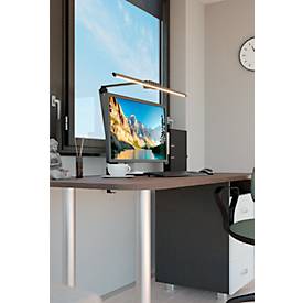 Hansa LED Bildschirmleuchte Flow, verstellbar, dimmbar, 18 W, 2700 K - 6000 K, anthrazit