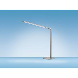 Hansa LED Tischleuchte Aura, Edelstahl, dimmbar, 3 Farbtemperaturen, bis 6000 K, 8 W, silber