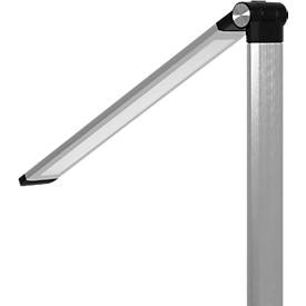 Hansa LED Tischleuchte Breeze, dimmbar, 3 Farbtemperaturen, bis 5800 K, 8,5 W, gebürstet, silber