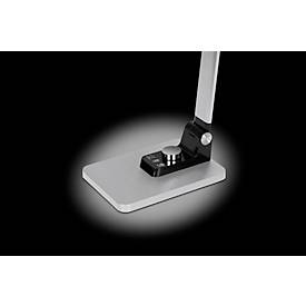 Hansa LED Tischleuchte Breeze, dimmbar, 3 Farbtemperaturen, bis 5800 K, 8,5 W, gebürstet, silber