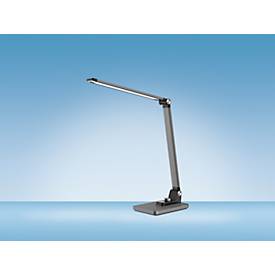 Hansa LED Tischleuchte Breeze, dimmbar, 3 Farbtemperaturen, bis 5800 K, 8,5 W, grau/metallic