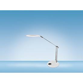 Hansa LED Tischleuchte Spark, 4000 K, 12 W, dimmbar, Memoryfunktion, 600 lm, weiß