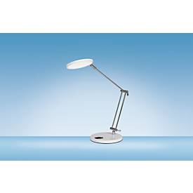 Hansa LED Tischleuchte Spark, 4000 K, 12 W, dimmbar, Memoryfunktion, 600 lm, weiß