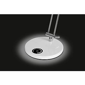 Hansa LED Tischleuchte Spark, 4000 K, 12 W, dimmbar, Memoryfunktion, 600 lm, weiß