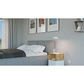 Hansa LED Tischleuchte Spark, 4000 K, 12 W, dimmbar, Memoryfunktion, 600 lm, weiß