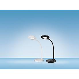 Hansa LED Tischleuchte Splash, 4000 K, Touch-Dimmer 3-fach, 300 Lumen, schwarz