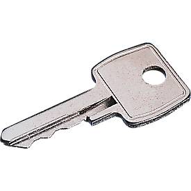 Hauptschlüssel für Laptopschrank mit Ladefunktion & 6 oder 10 Abteilen mit Zylinderschlössern, silber