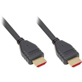 HDMI 2.1 Kabel Good Connections, Ultra-High-Speed, bis 8K/UHD-2, vergoldete Kontakte, Länge 0,5 m, schwarz