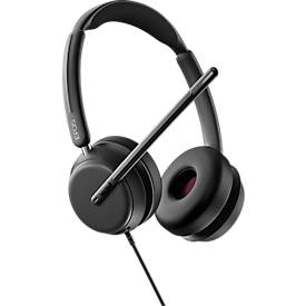 Headset EPOS IMPACT 860, binaural, kabelgebunden, USB-C auf USB-A, UC-optimiert, 3 Mikrofone, Transporttasche, schwarz