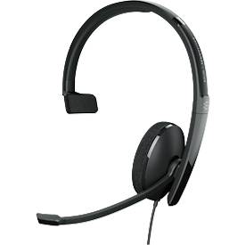 Headset EPOS|Sennheiser ADAPT 130T USB II, einseitig, USB-A, UC-optimiert & zertifiziert für Microsoft Teams, 3,5 mm Kli