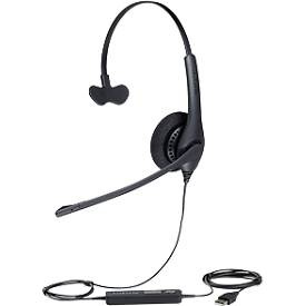 Headset Jabra BIZ 2400 USB Mono MS, für Microsoft Lync, FreeSpin™-Mikrofonarm, Geräuschunterdrückung, Mono-Ausführung