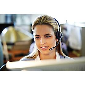 Headset Jabra BIZ 2400 USB Mono MS, für Microsoft Lync, FreeSpin™-Mikrofonarm, Geräuschunterdrückung, Mono-Ausführung