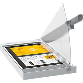 Hebelschneider Leitz Precision Home Office A3, bis A3, bis 10 Blatt, beleuchtete Schneidkante, Ableselineal, Klingenschutz, Edelstahl